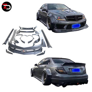 Kit Carrozzeria Stile Robot in Offerta Speciale con Parafango Anteriore, Parafango Posteriore e Paraurti Allargato, 1 Set ZD al 99% per <span class=keywords><strong>Mercedes</strong></span> Classe C <span class=keywords><strong>W204</strong></span> C63 C260 <span class=keywords><strong>C180</strong></span> - Product Image 1