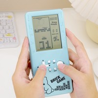 Console de jeu rétro 4,1 pouces pour enfants, écran super grand format, ne fatigue pas les yeux, format carré, jouet électronique pour enfants