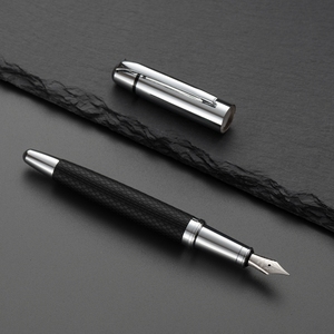 Venta al por Mayor de Fábrica: Bolígrafos Negros de Alta Calidad, Pluma Estilográfica Metálica Personalizada para Regalos Empresariales y Empleados de Oficina - Product Image 3