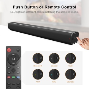 Bestisan Barre de son Crystal Sound Home Cinéma TV Haut-parleur Barres de son - Product Image 3