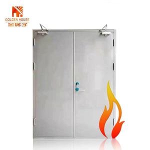 Puertas Económicas para Cines y Teatros, Marco de Acero de 34 dB, Insonorización Doble, Metal con Barra de Empuje, Abatibles, Comerciales - Product Image 3