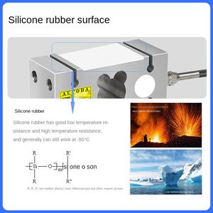 جهاز استشعار الوزن Ouluda AT8506 ذو الشعاع المتوازي، مستشعر الجاذبية، منصة وزن عالية الدقة، ميزان حزام بدقة 0.03% وجهد 5 فولت - Product Image 5