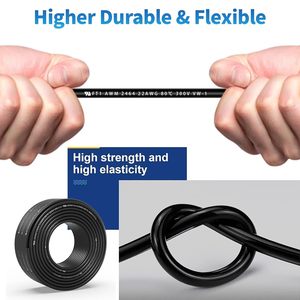 Ul2464 <span class=keywords><strong>2</strong></span> संवाहक शील्ड तार 20/22wg tined कॉपर केबल pvc 300v cnc vfd spindle <span class=keywords><strong>3</strong></span> डी प्रिंटर ध्वनि के लिए कम वोल्टेज <span class=keywords><strong>3</strong></span> डी प्रिंटर ध्वनि - Product Image 6