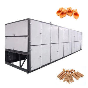 Sécheur à bande en acier inoxydable pour la transformation des aliments pour animaux de compagnie, système de séchage à bande avancé pour les croquettes pour animaux de compagnie - Product Image 1