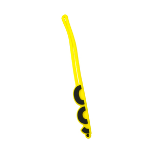 Tirador de cremallera de goma negra Tirador de cremallera de cuerda de plástico personalizado barato para ropa Corredor de cremallera sin bloqueo - Product Image 2