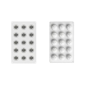 New Cross Border 15 Cavity Blackberry Shaped French Mousse Dessert <b>Silicone</b> Mold Food Grade Easy Release DIY Fruit <b>Baking</b> Mold - Product Image 6