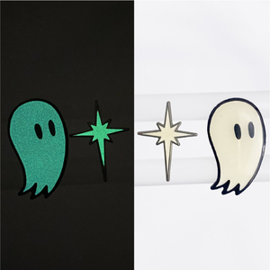 Pins de Esmalte Personalizados que Brillan en la Oscuridad, Diseña tu Propio Pin de Solapa de Esmalte Duro con Temática de Animales, Lobo, Metal - Product Image 4