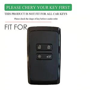 Nouvelle Housse de <span class=keywords><strong>Clé</strong></span> de Voiture en Cuir pour Koleos Captur Megane Clio Scenic Talisman Arkana pour <span class=keywords><strong>Sandero</strong></span> Fabriquée en Chine - Product Image 2