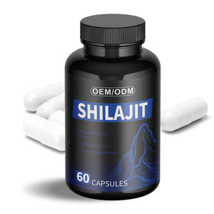 Hoge Kwaliteit Shilajit Extract Capsules Pure Himalayan Bron, 500 Mg, Vegetarisch, Geen Additieven-Boost Uw Welzijn Natuurlijk - Product Image 1