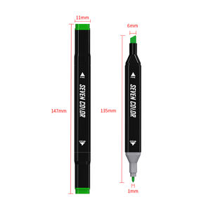 Suministros de <span class=keywords><strong>marcadores</strong></span> de arte 80 168 262 colores <span class=keywords><strong>Marcadores</strong></span> a base de alcohol Juego de pintura de arte <span class=keywords><strong>Marcadores</strong></span> de doble punta para bolígrafos para colorear de artistas - Product Image 6