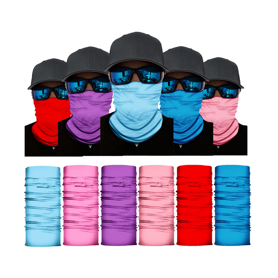 Многофункциональный полиэстер Велоспорт волшебный уход за кожей лица крышка бесшовные гетры шеи Бандана маска трубка банданы шарф