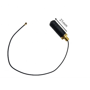 ll Stubby Antenna 2.4ghz WLAN <b>Wifi</b> Wireless 21mm UFL / Male,etc Pigtail <b>Cable</b> and Flying Leads Black,white 50ohm - Product Image 2