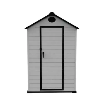 Shed Garden House Storage Tool Shed Outdoor Storage Shed with Door And Lock Outdoor Storage Tool Shed 4'x6'ft