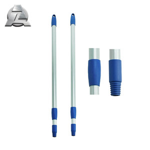 Ajustable 1,2 <span class=keywords><strong>metros</strong></span> 2 secciones <span class=keywords><strong>Flexi</strong></span> Clamp Suministros de limpieza Poste de extensión telescópico de aluminio ligero - Product Image 1