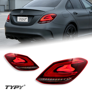 Actualización de luces traseras TYPY para Mercedes-Benz Clase C W205 2015-2021 a luces LED de circulación diurna y direccionales secuenciales - Product Image 1