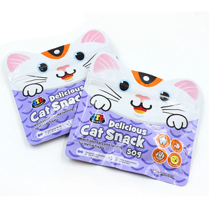 Venta al por mayor de partículas de limpieza dental de salmón personalizadas, bonito, pescado, marisco, golosinas para gatos, alto contenido en proteínas, sabroso aperitivo molar para mascotas para gatos, 50g - Product Image 2