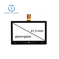 Écran tactile capacitif WIWOTOUCH 21,5 pouces COB-ILI2302M Verre 2,0 mm 6H RoHS Interface IIC Multitouch pour équipement industriel