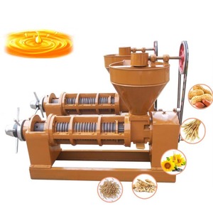 Factory Price 6yl Screw <b>Oil</b> <b>Press</b> <b>Machine</b> Peanut Palm Olive <b>Oil</b> Castor Seeds <b>Oil</b> Extractor - Product Image 1