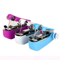 Crédit OCEAN Home Multifonctionnel Mini Machine à coudre Portable à aiguille unique Portable 1 ensemble Machine à coudre manuelle Portable 0.1