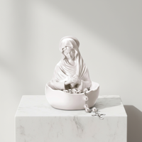 Nouveau Design Mary Souvenir Statue Résine Catholique Décoration de La Maison Madonna Boîte À Bijoux