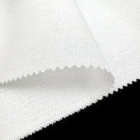 Tissu d'interlining en polyester sergé microfibre uni, imperméable et à séchage rapide, idéal pour casquettes de baseball et pantalons de costume – Fabrication chinoise