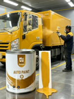Peinture automobile acrylique 2K à base métallique 1K, résistante aux intempéries et au vieillissement, pour la retouche automobile - Prix de gros
