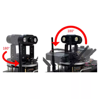 Robot Inteligente con Control Remoto WT200S, Transmisión de Video de Alta Definición, Chasis Todoterreno Tipo Oruga