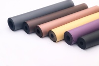 Matras Yoga Karet Alam PU Berukir Laser Penyerap Keringat Alas Kebugaran Profesional Grosir Pabrik Produsen Massal