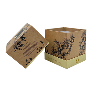 Tùy Chỉnh Thiết Kế Sang Trọng 8 Oz Nến Vận Chuyển Bao Bì Hộp Lật Nắp Nến Duy Nhất Hộp Các Tông Cho Nến Lọ - Product Image 1