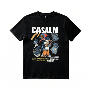 Camiseta Unisex de 210 g/m², 100 % Algodón, Informal, Estampada con DTF, Transpirable y Duradera, para Hombre - Product Image 2