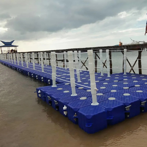 Plataforma Flotante Modular de Plástico para <span class=keywords><strong>Lago</strong></span> con Barandillas - Product Image 1