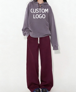 European <b>American</b> Retro Fashion Cotton & Polyester <b>Hoodie</b> High Quality Daily Wear Pullover Washed Print <b>Hoodie</b> - Product Image 5