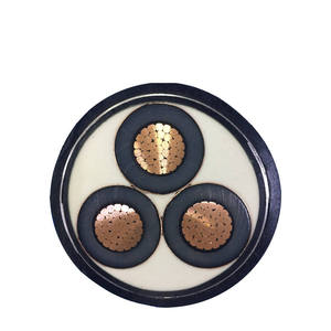 YJV 8.7/15kV medium voltage <b>power</b> <b>cable</b> copper XLPE insulated PVC sheathed 3 core - Product Image 1