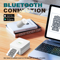 Nelko PM230 Mini Etiket Yazıcısı, Etiket Yapıcı için 203dpi Çözünürlüklü Baskı Podları, Çoklu Şablonlar, Telefon/Tablet Stokları için