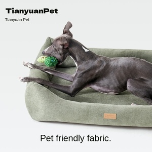 Productos promocionales más vendidos, Perrera de sofá de cuatro esquinas, tampones universales, perrera lavable, cama de tela para perros pequeños y medianos - Product Image 4