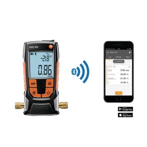 เครื่องวัดสุญญากาศดิจิตอล Testo 552 พร้อมหน้าจอแสดงผล วัดค่าสัมบูรณ์และสัมบูรณ์เชิงลบ พร้อมเครื่องสอบเทียบ ผลิตในเยอรมนี - Product Image 3