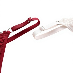 String sexy respirant à nœud papillon et dentelle, taille basse, avec ceinture fine réglable pour femme - Product Image 3