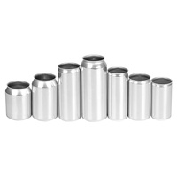 Usine de logo personnalisé, canettes en aluminium de 220 ml, 310 ml, 355 ml pour shots énergétiques, bière, thé, canettes en aluminium de 66 mm avec couvercle