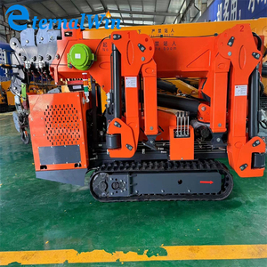Multifunctional Mini Crawler <b>Spider</b> Crane Lifting Crawler Cranes for Sale 3 Ton <b>Spider</b> Crane With Fly Jib - Product Image 5