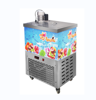 Machine Professionnelle à Popsicles Fruits, Machine à Glace Manuelle Ménagère, Machine à Faire des Bâtonnets Glacés