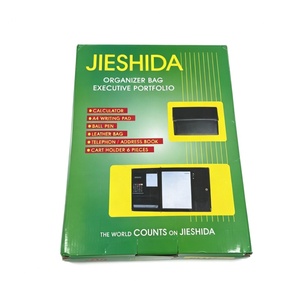 Carpeta Organizadora de Cuero PU con Cierre y Calculadora, Portátil, para Documentos, para Oficina y Reuniones de Negocios - Product Image 6
