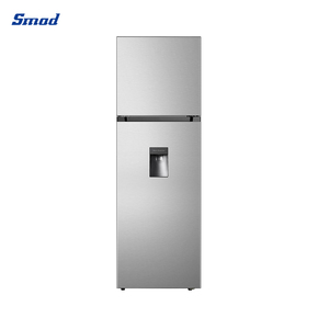 Smad Automatic Defrosting Double Door Stainless Steel Ice Maker <b>Refrigerator</b> with Water Dispenser for DDT-416WH - Product Image 3