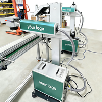 Machine de codage au laser CO2 pour la date de production et le numéro de lot sur les bouteilles en plastique