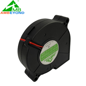 พัดลมแบบแรงเหวี่ยง DC ขนาด 75x75x20 มม. 4 ขา FG PWM ปรับความเร็วได้ สำหรับเครื่องเพิ่มความชื้นและเครื่องพ่นไอน้ำหน้า - Product Image 4