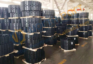 แผ่นรองรองเท้าแทรคเกอร์สามขาสำหรับ Zx120เครื่องขุด Ex130 Ex100 Ex120 Cr4835/500 2041461 - Product Image 3