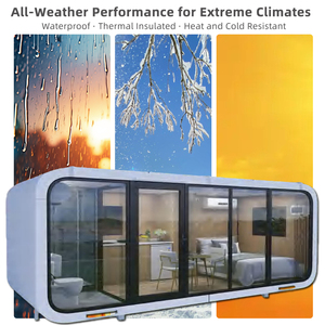 Baño Portátil Prefabricado, Baño Móvil para Obras <span class=keywords><strong>de</strong></span> Construcción, Cabina <span class=keywords><strong>de</strong></span> Baño Portátil Modular Prefabricada - Product Image 6