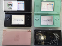 Console de jeu portable originale pour NDSL USG-001 avec nouveau boîtier, entièrement testée et fonctionnant parfaitement