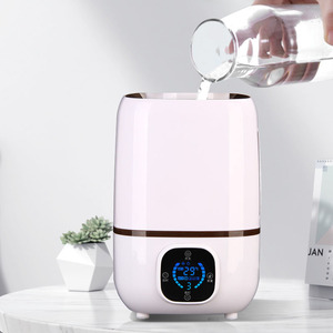 Humidificateur numérique à écran tactile 3L, atomiseur de bureau, aromathérapie, design silencieux pour usage domestique - Product Image 1