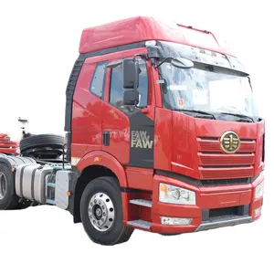 Penjualan Terbaik FAW J6P 6X4 traktor Diesel kualitas tinggi mesin traktor truk Cina 350-450Hp untuk transportasi kargo yang efisien