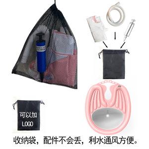 อ่างล้างผมพกพาแบบเป่าลม PVC สำหรับผู้ป่วยสำหรับการดูแลทางการแพทย์ที่บ้าน - Product Image 5